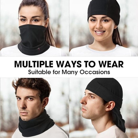 Neck Gaiter Warmer Windproof for Cold Weather Winter Face Mask - Picture 4 of 7